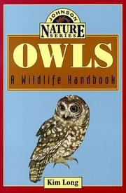 Cover of: Owls: a wildlife handbook