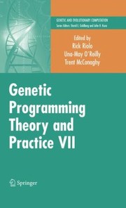 Cover of: Genetic Programming Theory And Practice Vii by Trent McConaghy