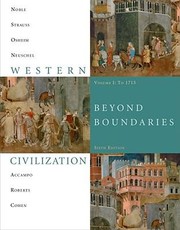 Cover of: Western Civilization Beyond Boundaries Volume I by 