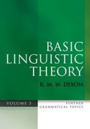 Cover of: Basic Linguistic Theory Volume 3 by 