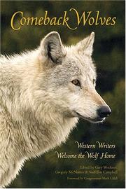 Cover of: Comeback Wolves: Western Writers Welcome the Wolf Home