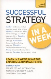 Cover of: Teach Yourself Successful Strategy in Week