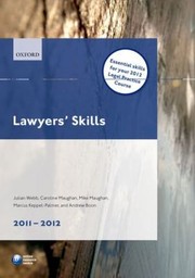 Cover of: Lawyers Skills 201112 by 