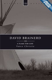 Cover of: David Brainerd A Flame For God