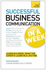 Cover of: Teach Yourself Successful Business Communication in a Week