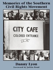 Cover of: Memories Of The Southern Civil Rights Movement