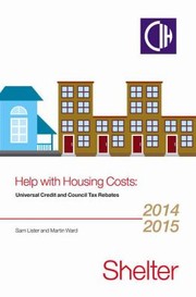 Help with Housing Costs by Martin Ward