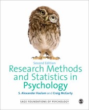 Research Methods And Statistics In Psychology cover