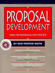 Proposal development by Bud Porter-Roth
