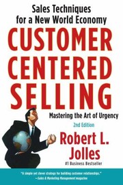 Cover of: Customer Centered Selling