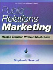 Cover of: Public Relations Marketing | Stephanie Seacord