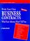 Cover of: Write your own business contracts