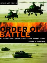 Cover of: Order of battle: allied ground forces of Operation Desert Storm