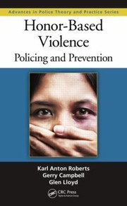 Cover of: Honorbased Violence Policing And Prevention