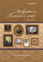 Cover of: Mathematics In Historical Context by 
