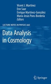 Cover of: Data Analysis in Cosmology
            
                Lecture Notes in Physics