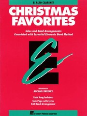 Cover of: Essential Elements Christmas Favorites  Eb Alto Clarinet