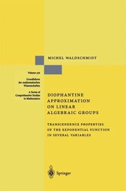 Cover of: Diophantine Approximation on Linear Algebraic Groups
            
                Grundlehren Der Mathematischen Wissenschaften Springer