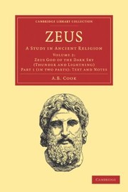 Cover of: Zeus Volume 2 Part 1 Set