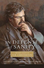 Cover of: In Defense of Sanity