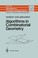 Cover of: Algorithms In Combinatorial Geometry