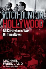 Cover of: Witch Hunt In Hollywood Mccarthys War Against The Movies
