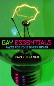 Cover of: Gay Essentials by David Bianco
