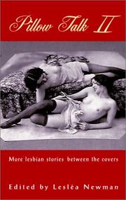 Cover of: Pillow Talk II: More Lesbian Stories Between the Covers