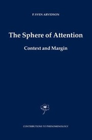 Cover of: The Sphere of Attention
            
                Contributions to Phenomenology by 