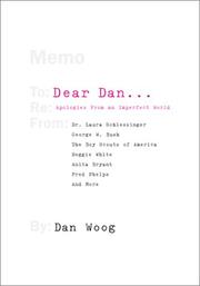Cover of: Dear Dan--: apologies from an imperfect world