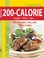 Cover of: Cooking Light 200calorie Recipes Hints Tips