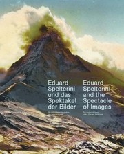 Cover of: Eduard Spelterini and the Spectacle of Images
