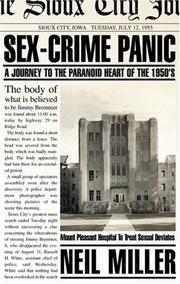 Cover of: Sex-Crime Panic