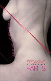 Cover of: Speaking parts by M. Christian