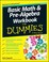 Cover of: Basic Math Prealgebra Workbook For Dummies