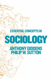 Cover of: Essential Concepts in Sociology by 