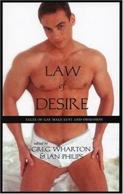 Cover of: Law of desire by edited by Ian Philips and Greg Wharton.