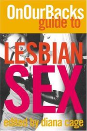 Cover of: On Our Backs Guide to Lesbian Sex by Diana Cage