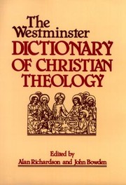 Cover of: The Westminster Dictionary of Christian Theology by 