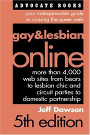 Cover of: Gay & lesbian online by Dawson, Jeff