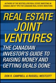 Cover of: Real Estate Joint Ventures For Canadian Investors A Proven And Powerful Stepbystep System