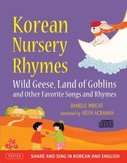 Cover of: Korean Nursery Rhymes by Danielle Wright