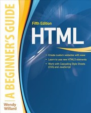 Cover of: Html5 a Beginners Guide 5E