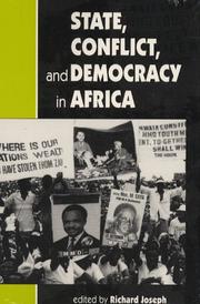 Cover of: State, conflict, and democracy in Africa