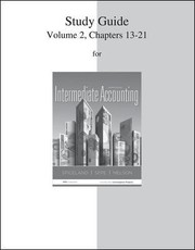 Cover of: Intermediate Accounting Volume 2 Chapters 1321 by 