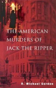 Cover of: The American Murders Of Jack The Ripper