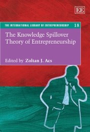 The Knowledge Spillover Theory Of Entrepreneurship cover