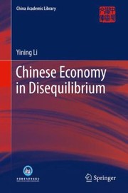 Cover of: Chinese Economy in Disequilibrium
            
                China Academic Library