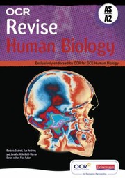 Cover of: Ocr A Level Human Biology As A2 Revision Guide