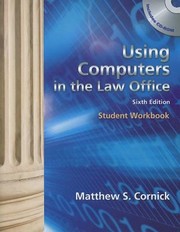 Cover of: Workbook for Cornicks Using Computers in the Law Office 6th